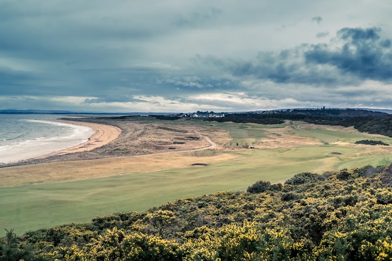 Royal Dornoch Championship links on the Sutherland coast, Scottish Highlands