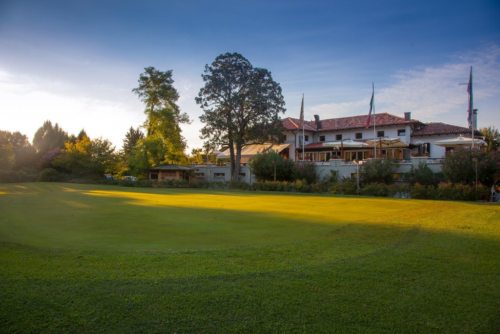Golf Club Villa Condulmer parkland near Venice in the Veneto, Italy