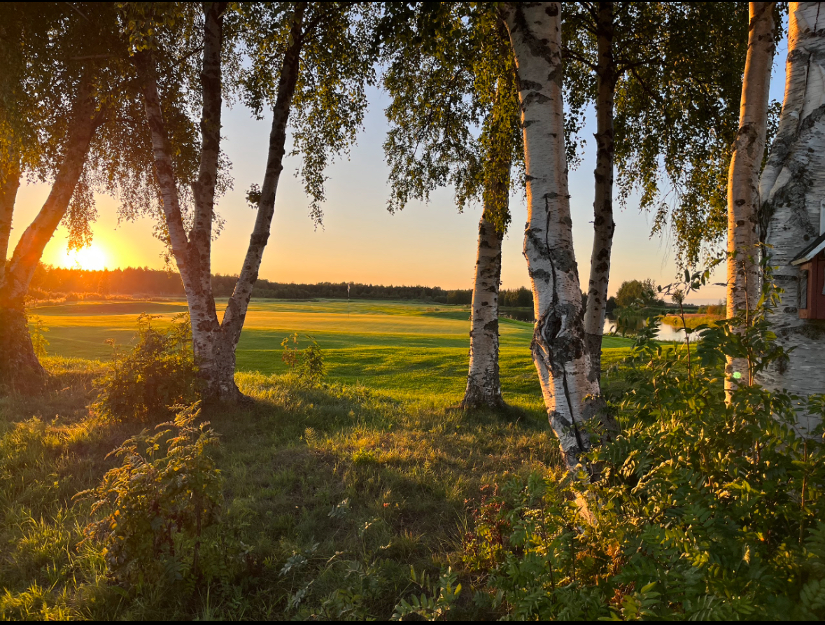 Green Zone Golf at Tornio, midnight sun fairways on the Finland and Sweden border in Lapland