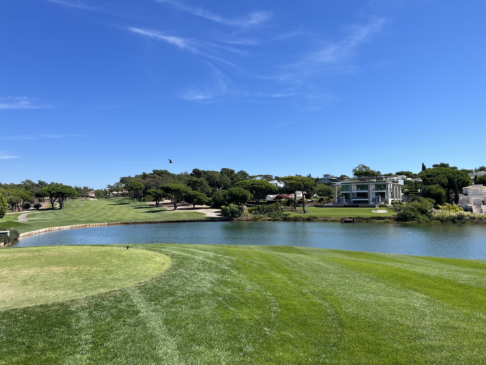 Quinta do Lago in the Algarve, Portugal, a benchmark for the country against Morocco